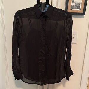 J. Crew NWT Sheer Blouse
